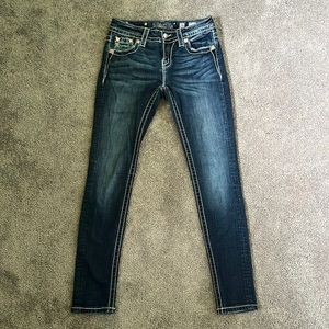 Miss Me Mid Rise Ankle Skinny Stretch Jean size 26